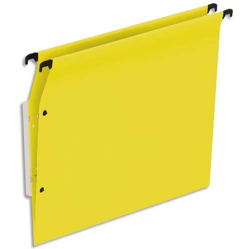 Dossier Suspendu Armoire F/V Pvc Jaune Bertesi